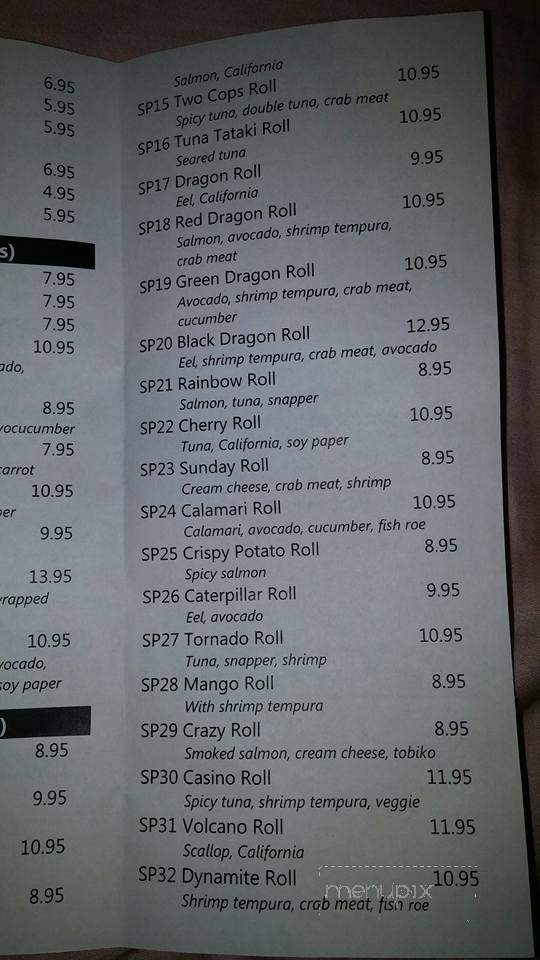 Sushi Wadasi - Orillia, ON menu_pic