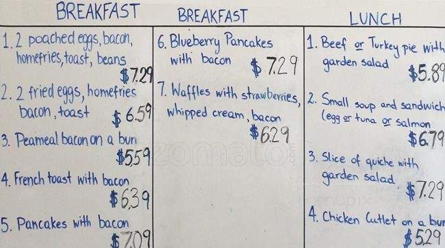T & T Bakery and Cafe - Markham, ON menu_pic