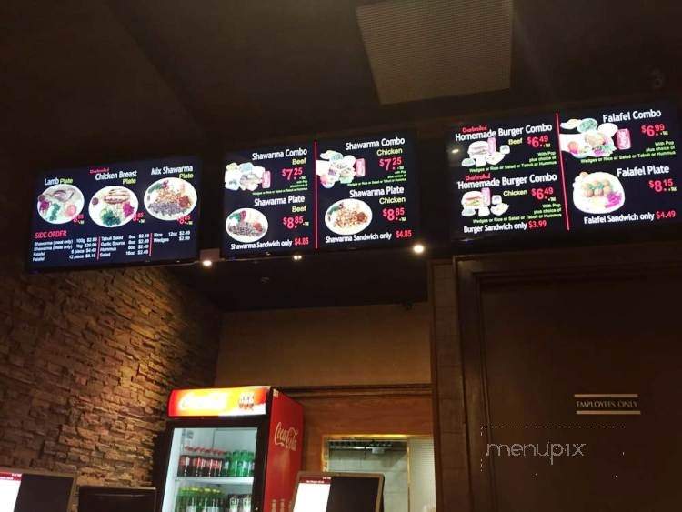 Tasty Shawarma - Richmond Hill, ON menu_pic