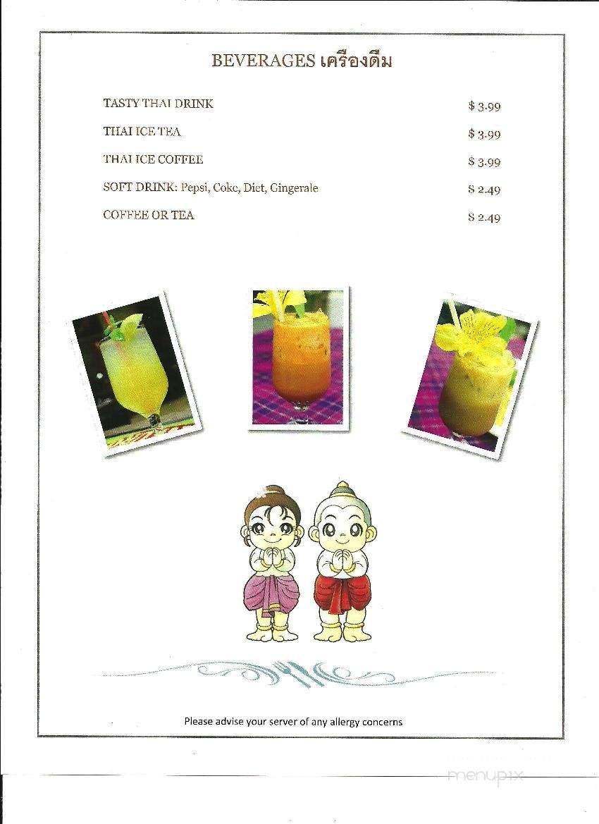 Tasty Thai - Olds, AB menu_pic