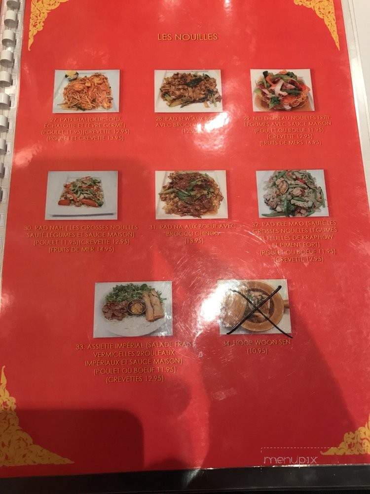 Thai Sep - Montreal, QC menu_pic