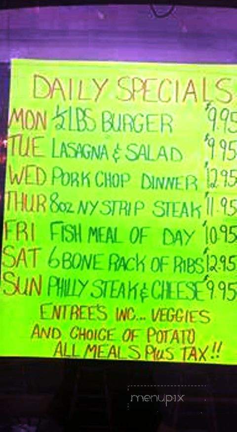 Thingamajiggers Pub And Eatery - Gander, NL menu_pic