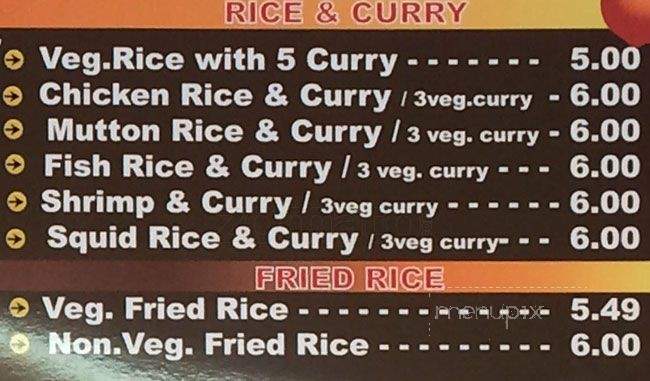 Thinusha - Brampton, ON menu_pic