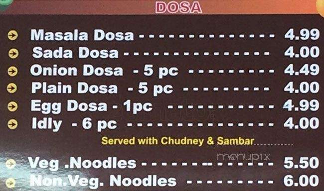 Thinusha - Brampton, ON menu_pic