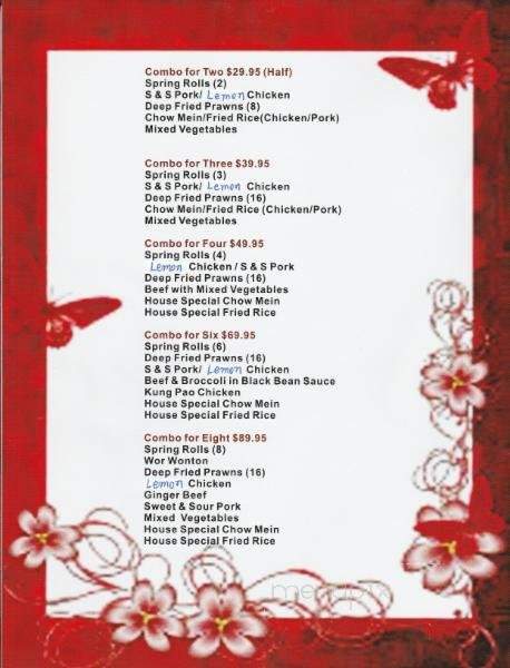 Tradition - Kelowna, BC menu_pic