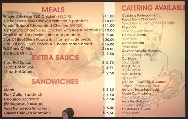 Uptown Churrasqueira - North York, ON menu_pic