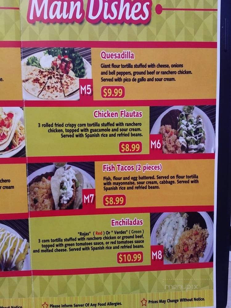 ViMex Corner - Hamilton, ON menu_pic