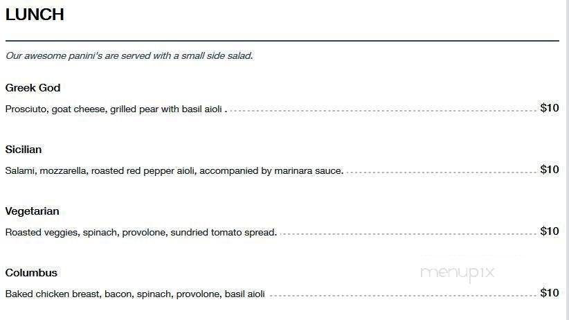 Babalooz Tapas - Christina Lake, BC menu_pic