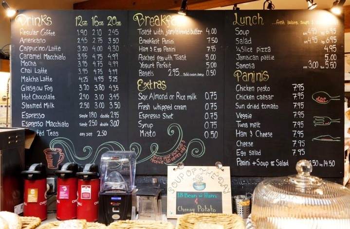 Lake Country Coffee House - Lake Country, BC menu_pic