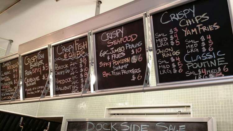 Crispy Cod - North Vancouver, BC menu_pic