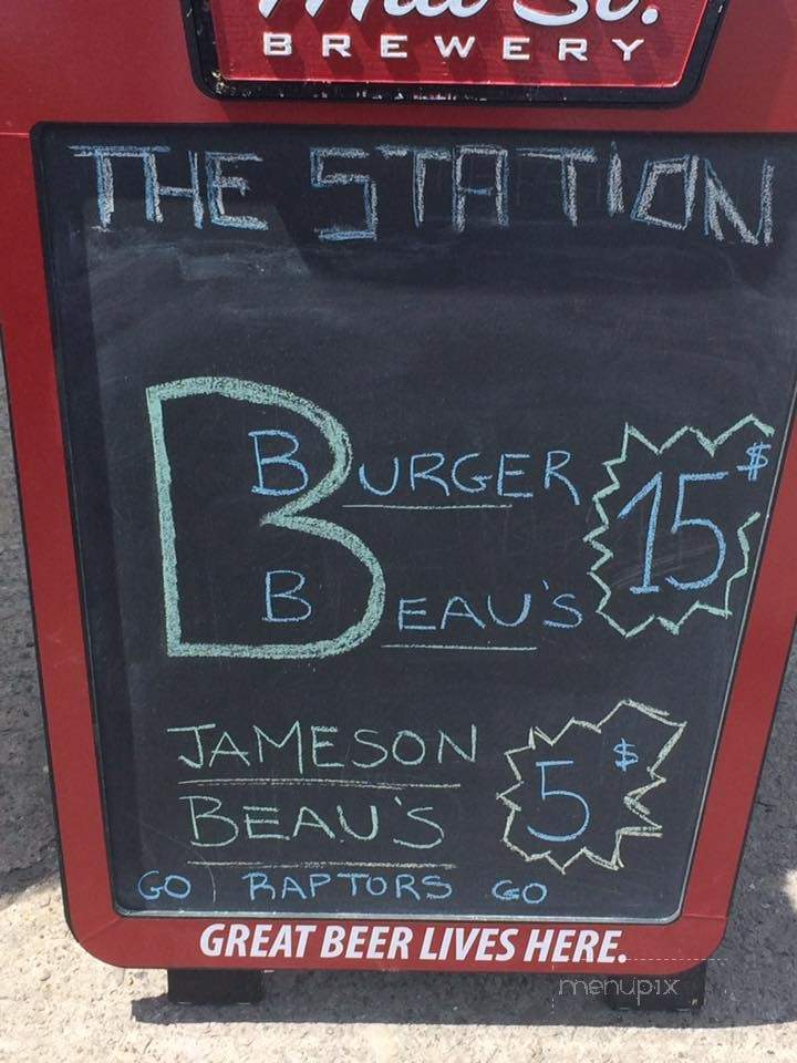 The Station Ale House - Toronto, ON menu_pic