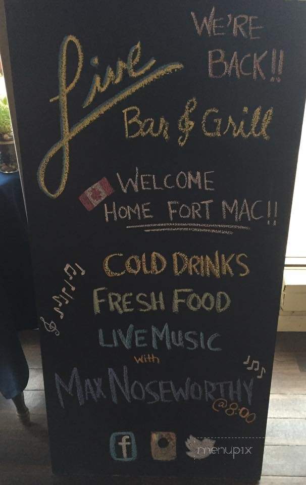/8058528/Live-Bar-and-Grill-Fort-McMurray-AB - Fort McMurray, AB