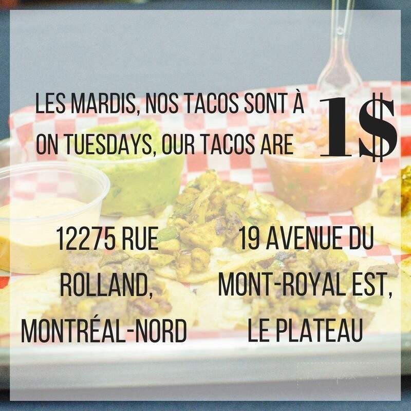 Le Ice & Tacos - Montreal, QC menu_pic