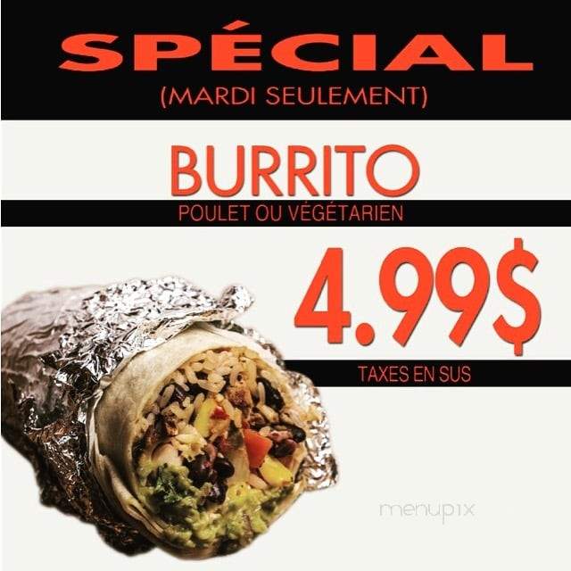 Mexi Grill Express - Laval, QC menu_pic