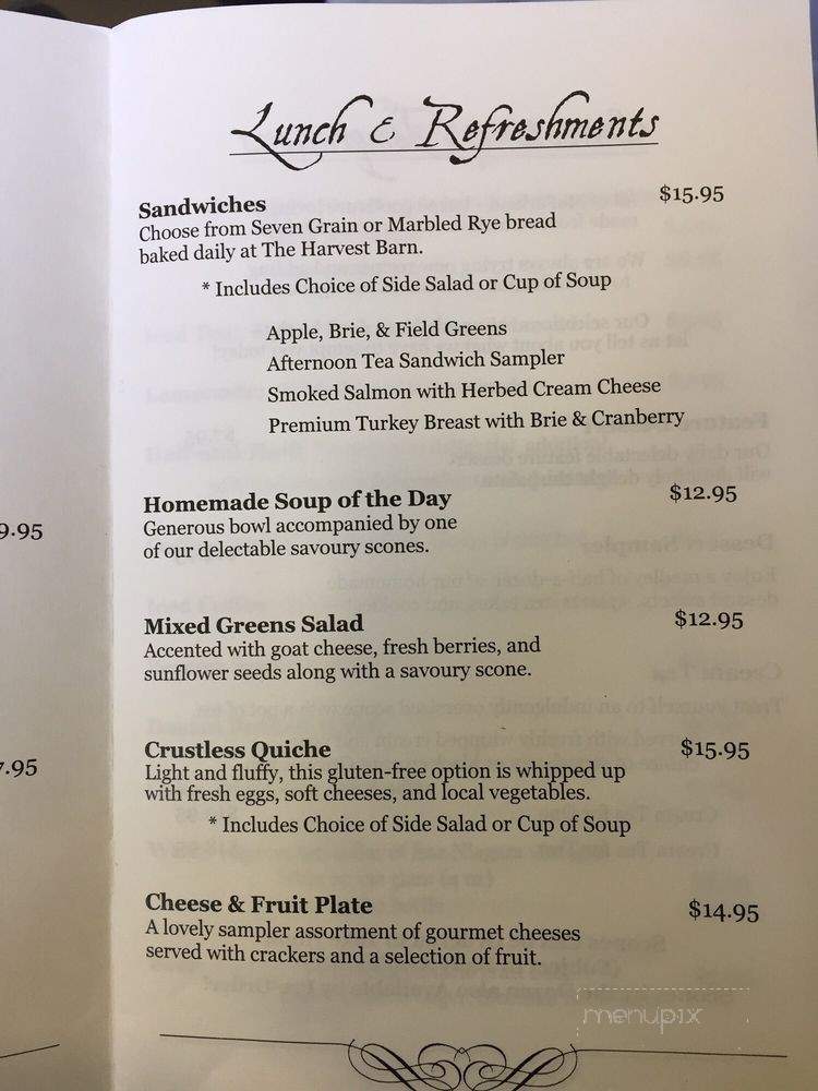 McFarland House - Niagara-on-the-Lake, ON menu_pic