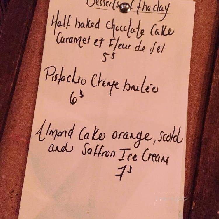 La Gueule de Bois - Quebec City, QC menu_pic