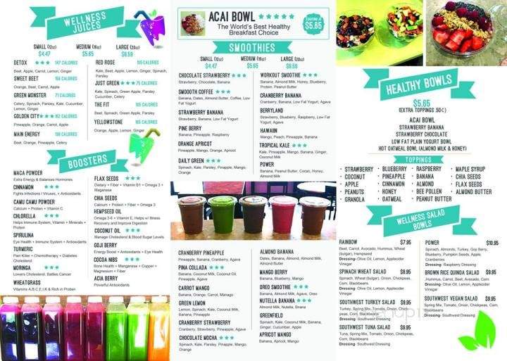The Magic Blend - Agawam, MA menu_pic