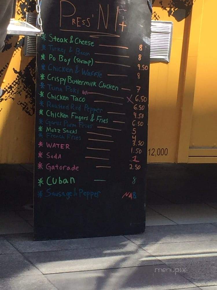 Press'n It - Millbury, MA menu_pic