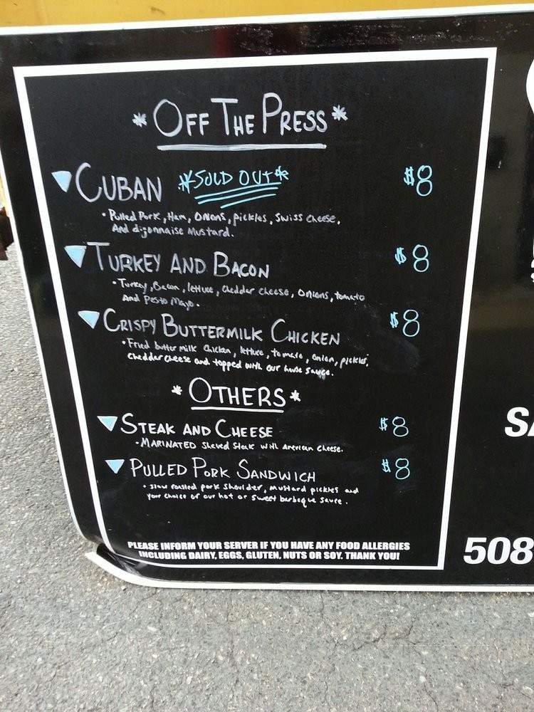 Press'n It - Millbury, MA menu_pic