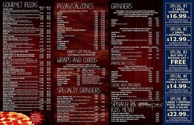 Slice of Heaven - Oxford, MA menu_pic