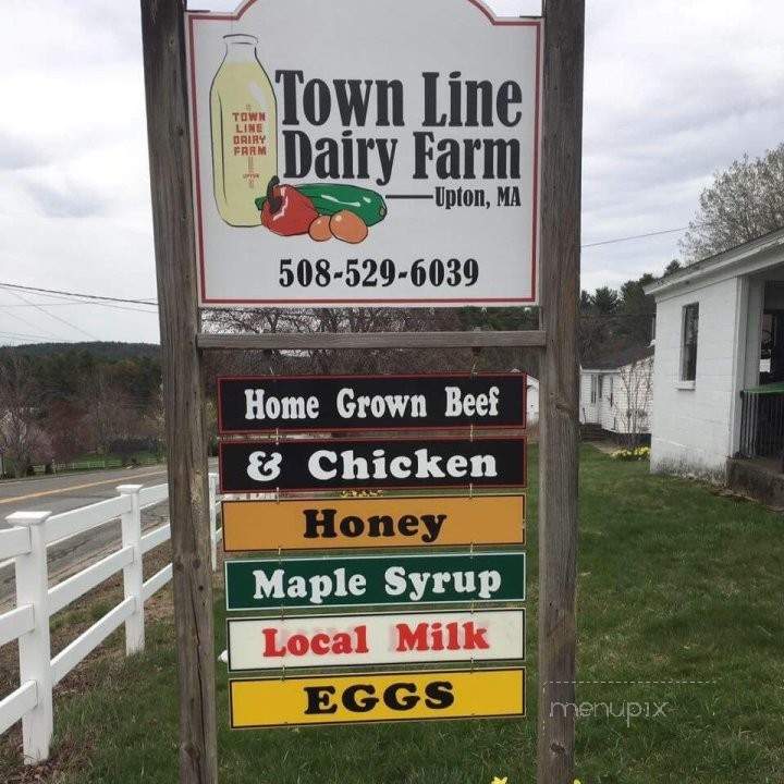 Town Line Diary - Upton, MA menu_pic
