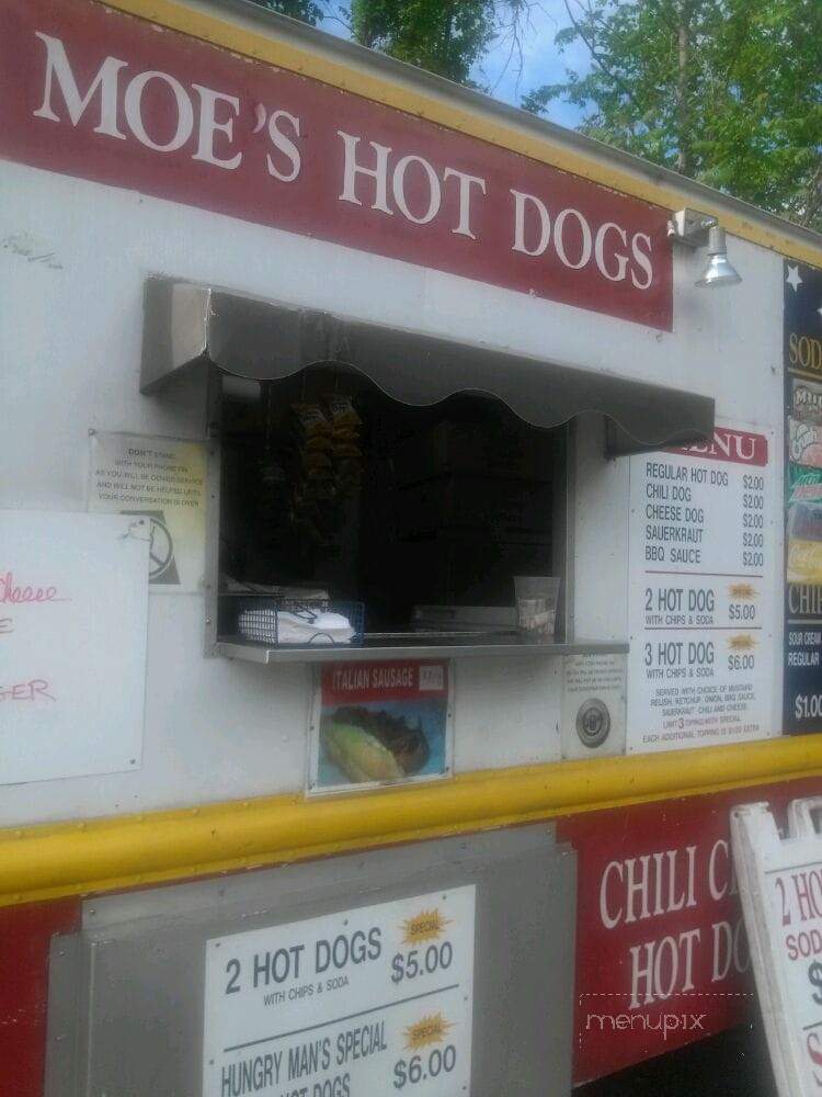Moe's Hot Dog Truck - Worcester, MA menu_pic