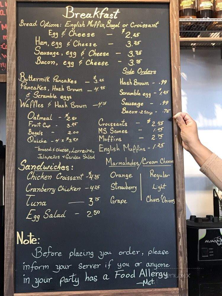 Anna's Cafe - Charlestown, MA menu_pic