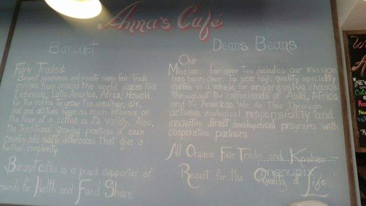 Anna's Cafe - Charlestown, MA menu_pic