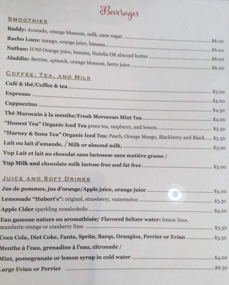 Crepe Cod - Falmouth, MA menu_pic