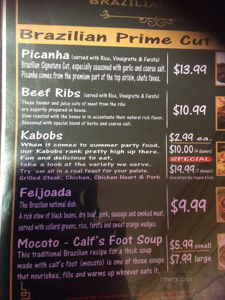 Homemade Sausage - Hyannis, MA menu_pic