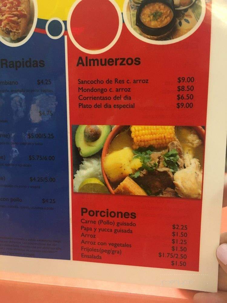 Las Delicias De Mi Tierra - Pawtucket, RI menu_pic