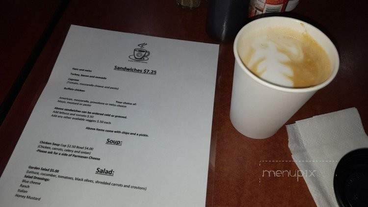 Clock Strikes Coffee - Providence, RI menu_pic
