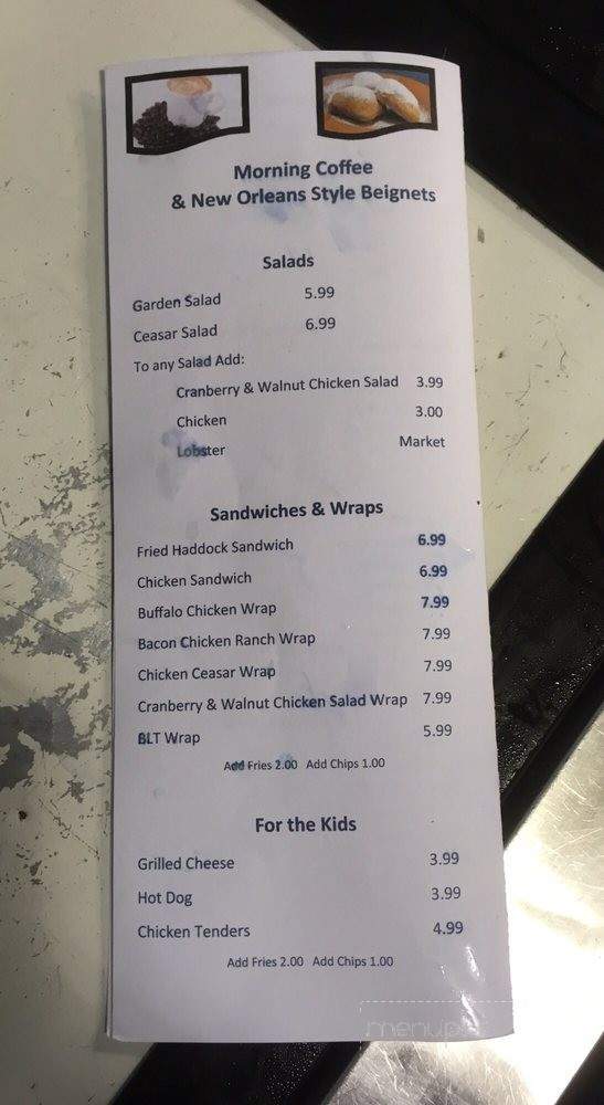 Jb's Seafood - Hampton, NH menu_pic