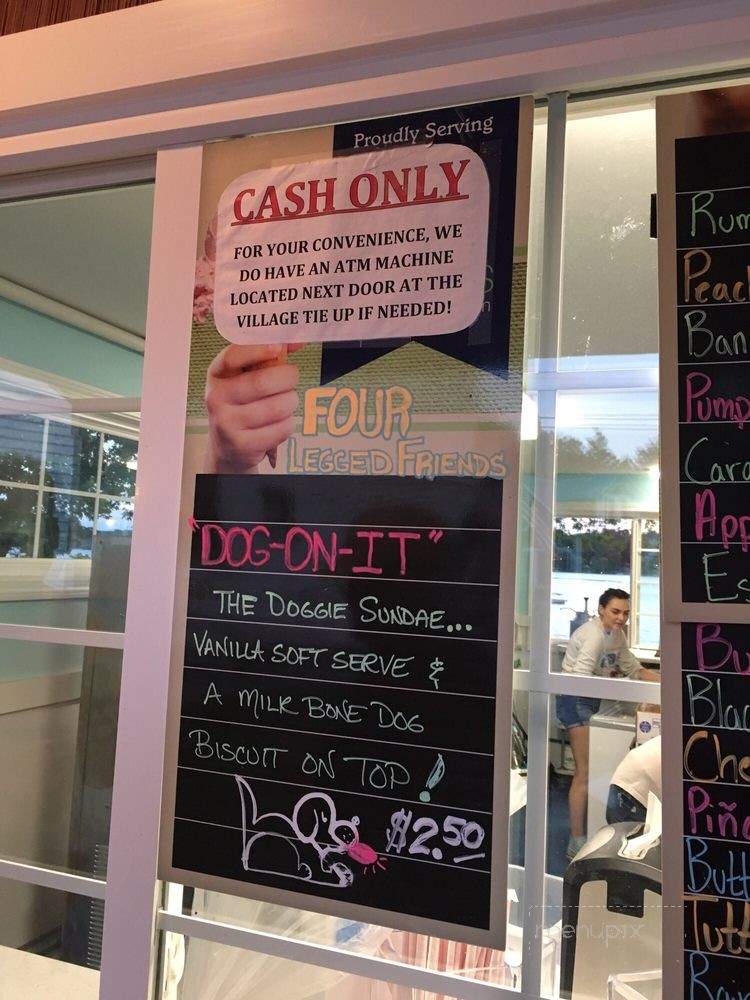 Long Lake Creamery - Harrison, ME menu_pic