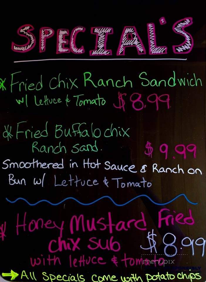 Tasha's - Sedgwick, ME menu_pic