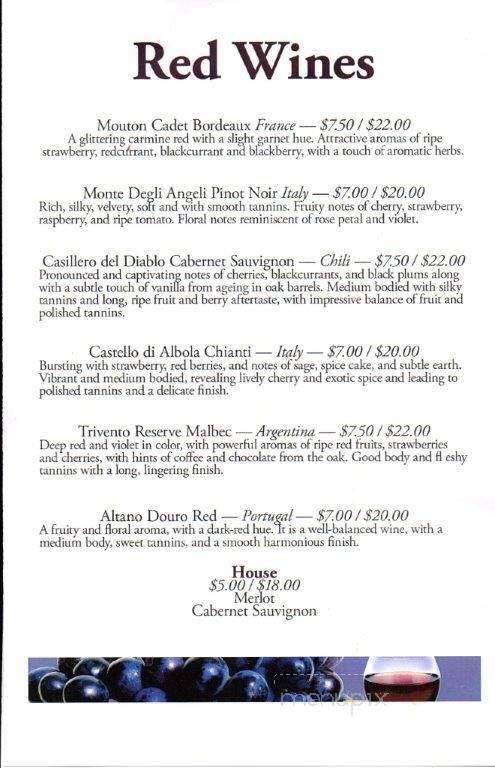 Havana 802 - Hardwick, VT menu_pic