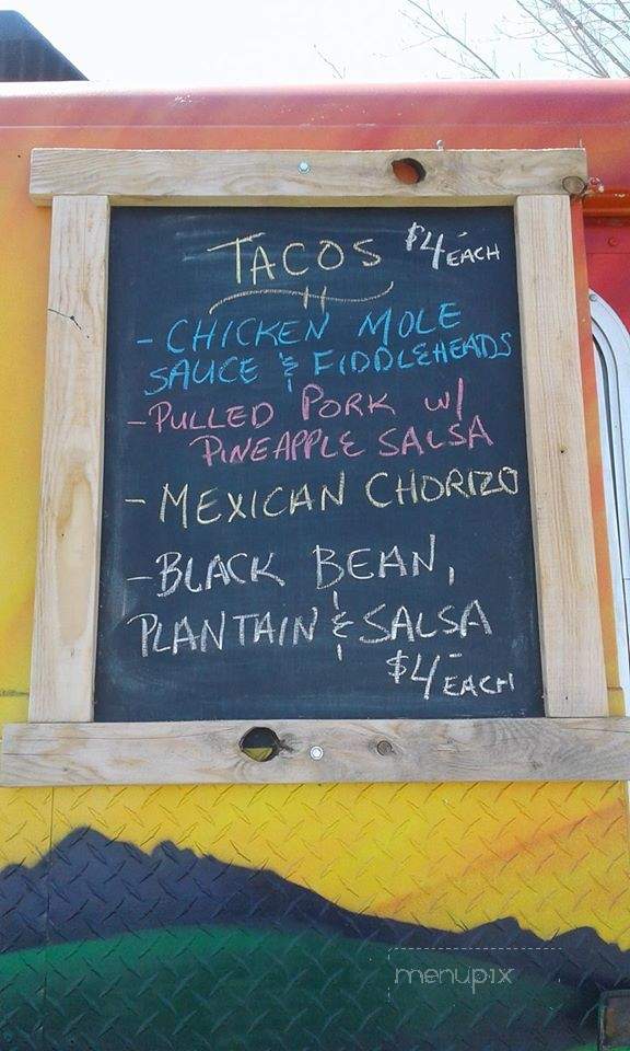 Caja Madera - Jay, VT menu_pic