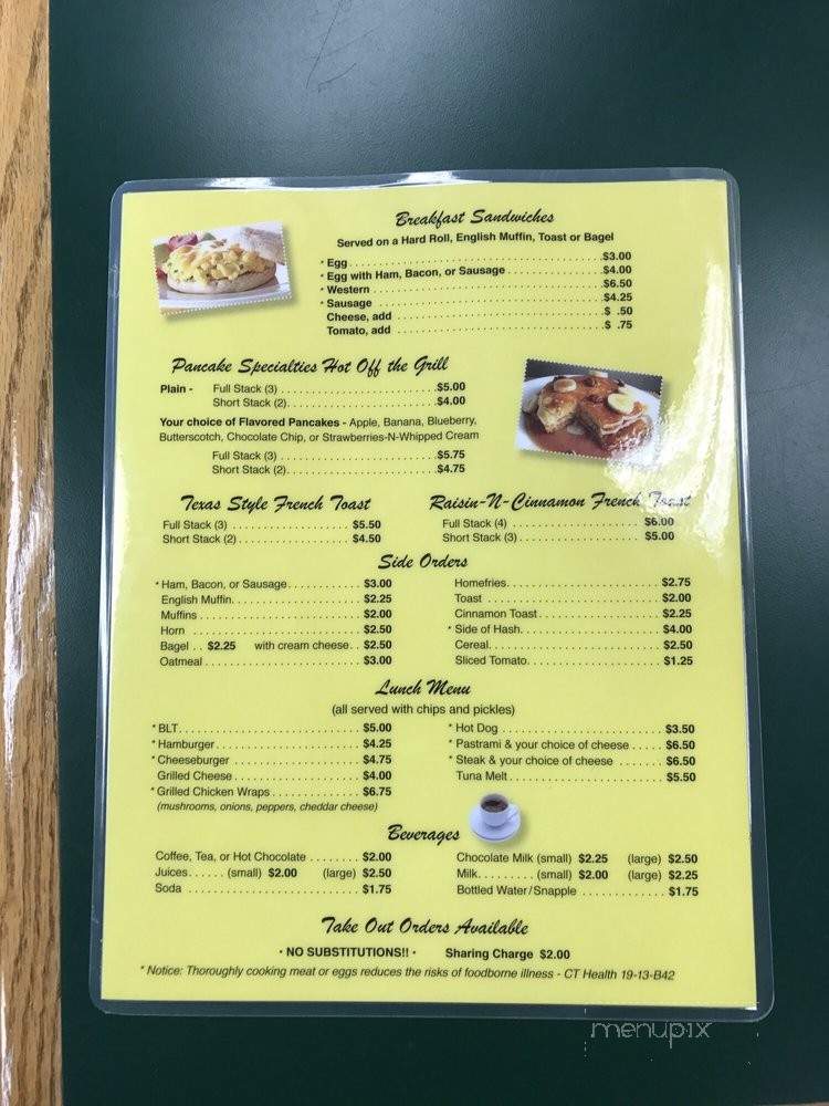 Breakfast Connections - North Haven, CT menu_pic