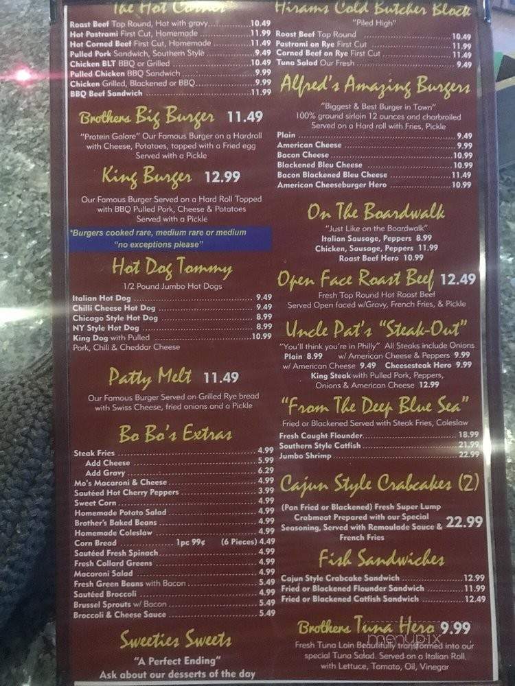 Brothers BBQ - East Rutherford, NJ menu_pic