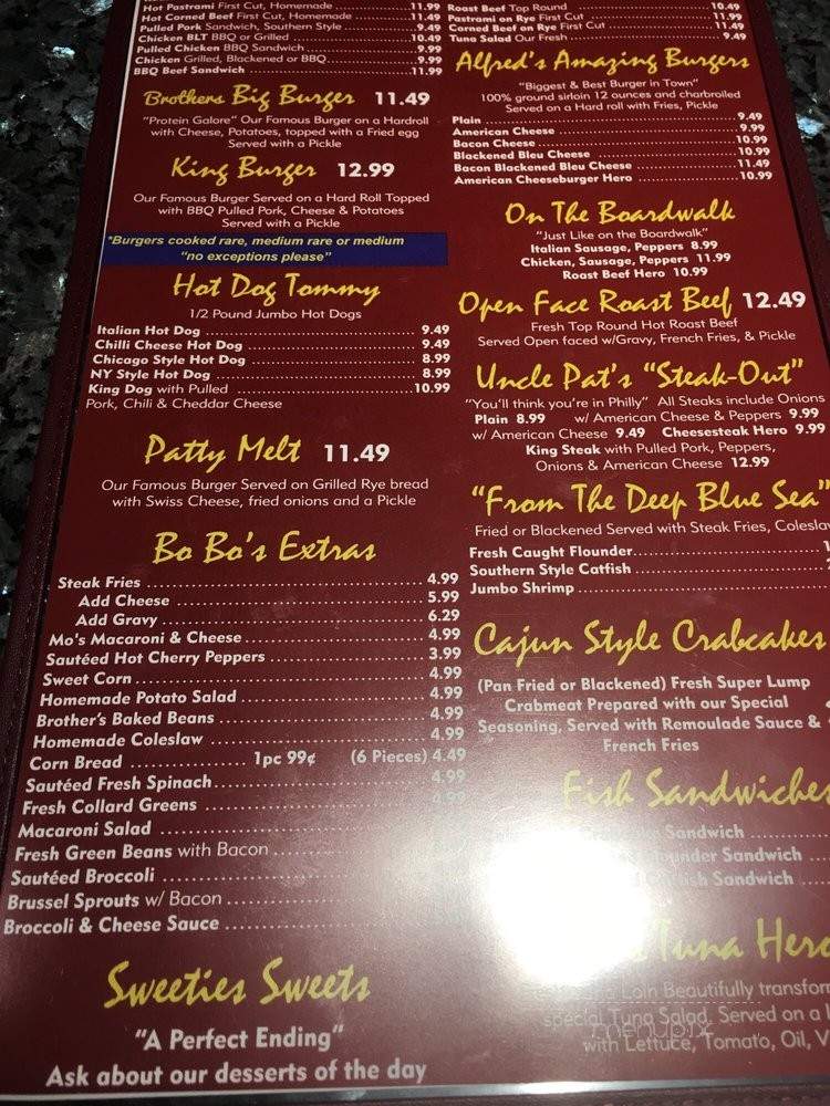 Brothers BBQ - East Rutherford, NJ menu_pic