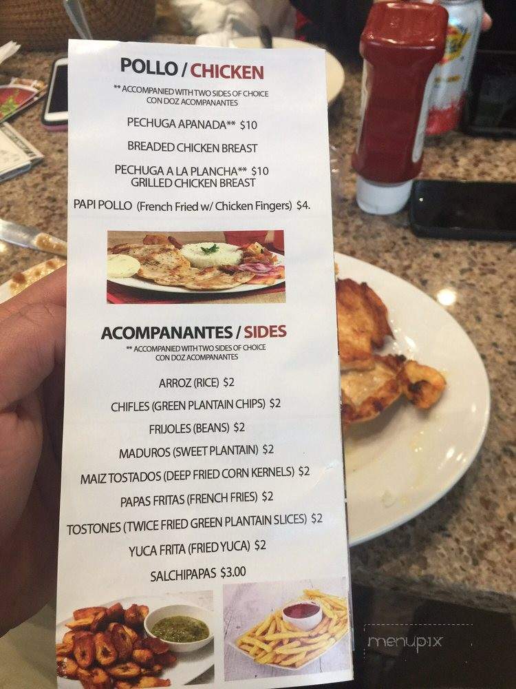 Cabo Restaurant - Guttenberg, NJ menu_pic