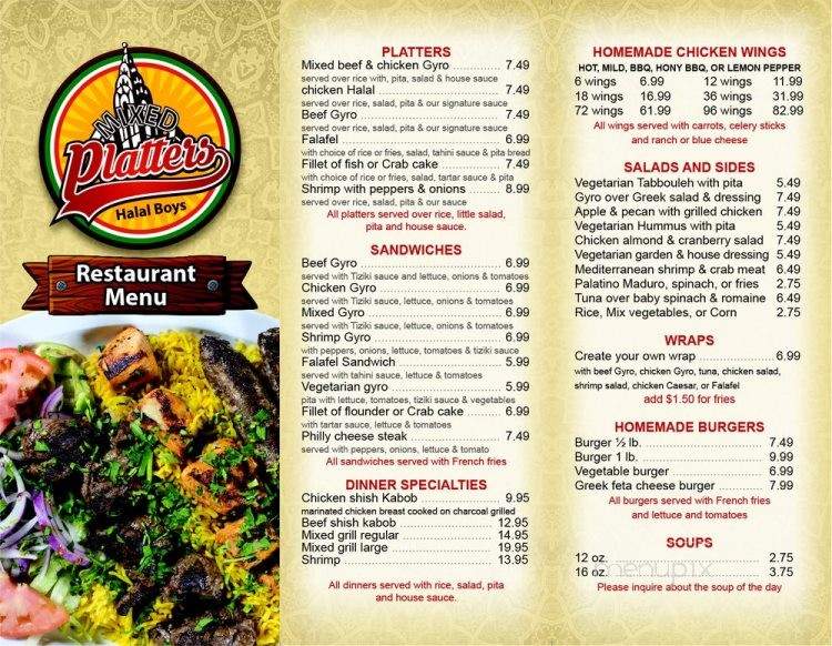 Mix Platter - Secaucus, NJ menu_pic
