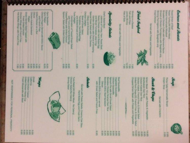 Green Room - Newark, NJ menu_pic