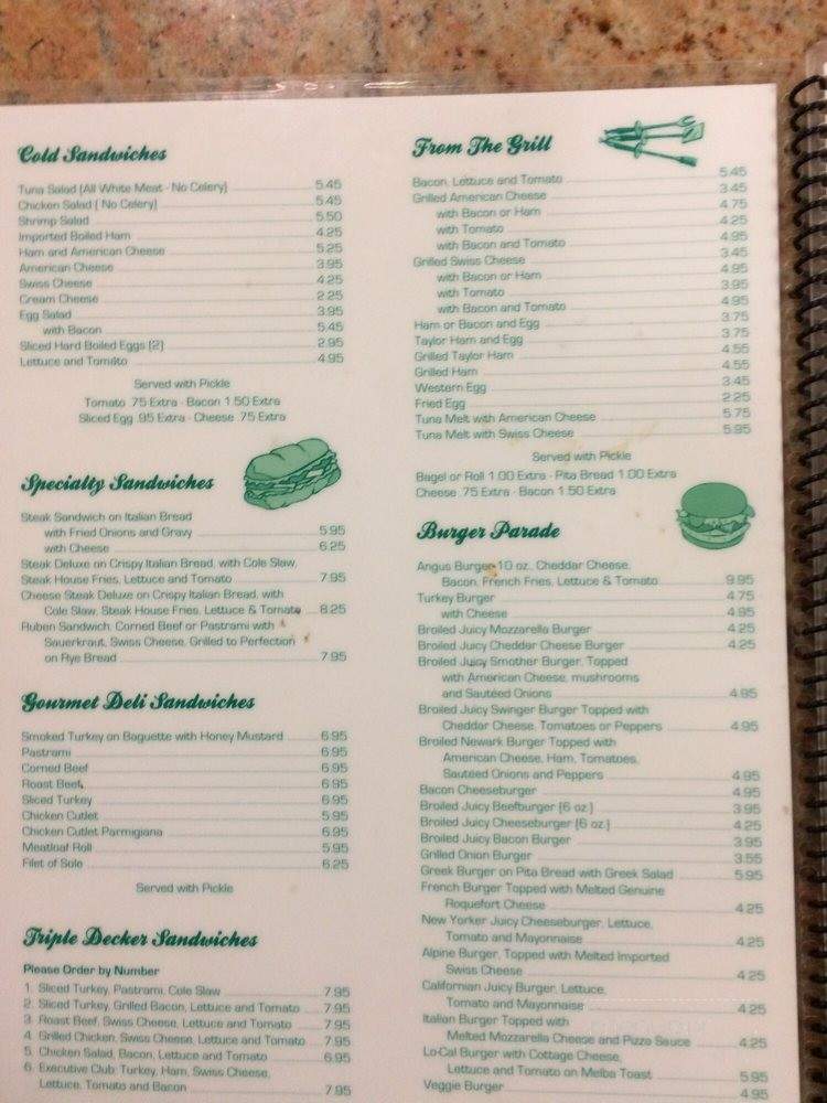 Green Room - Newark, NJ menu_pic