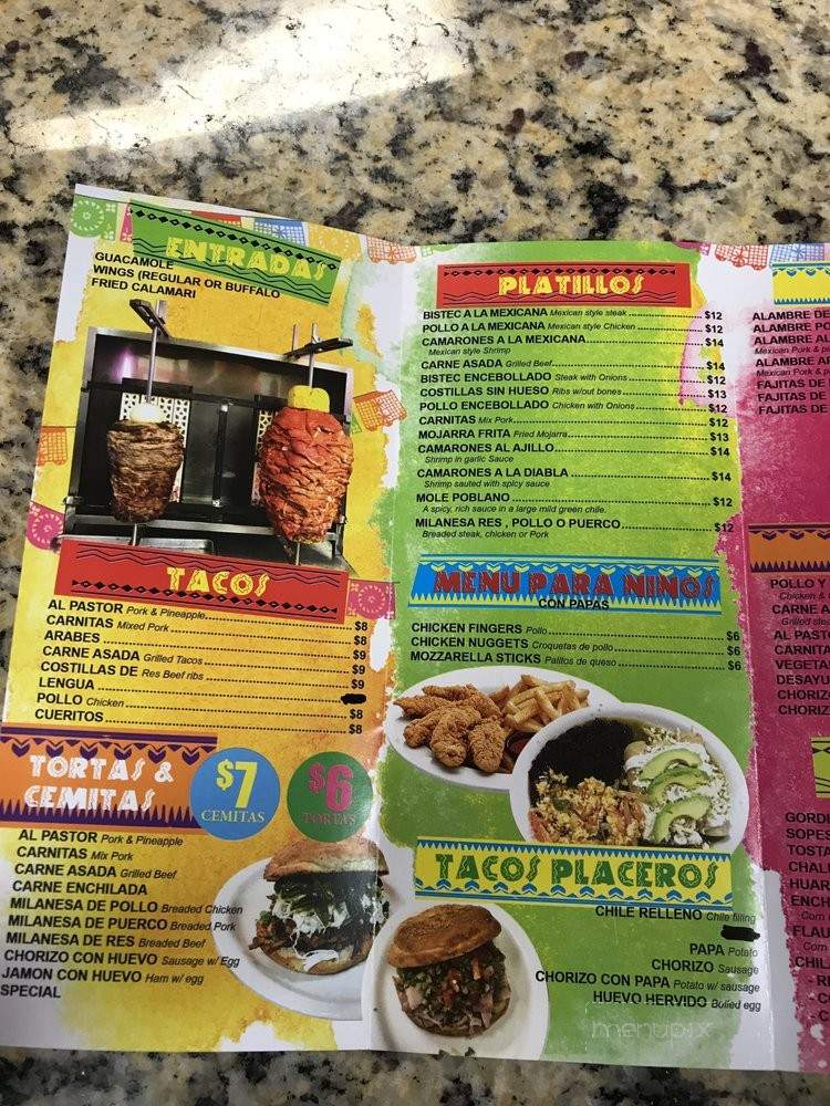 Los Compadres - Elizabeth, NJ menu_pic