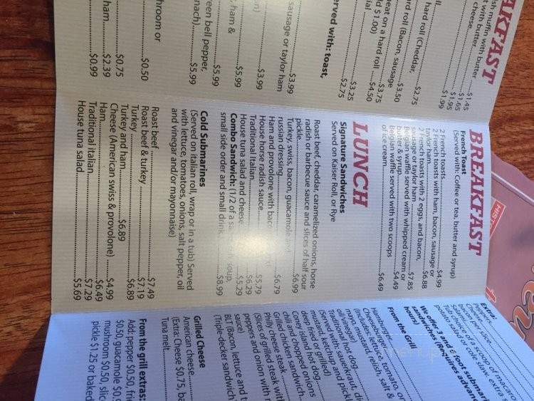 Old Stone - Sussex, NJ menu_pic