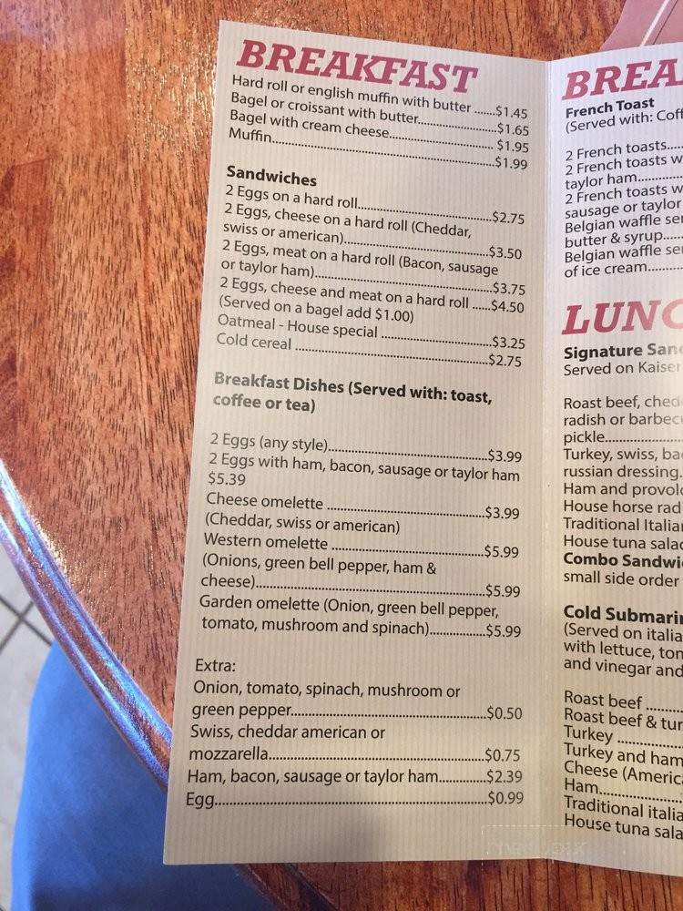 Old Stone - Sussex, NJ menu_pic