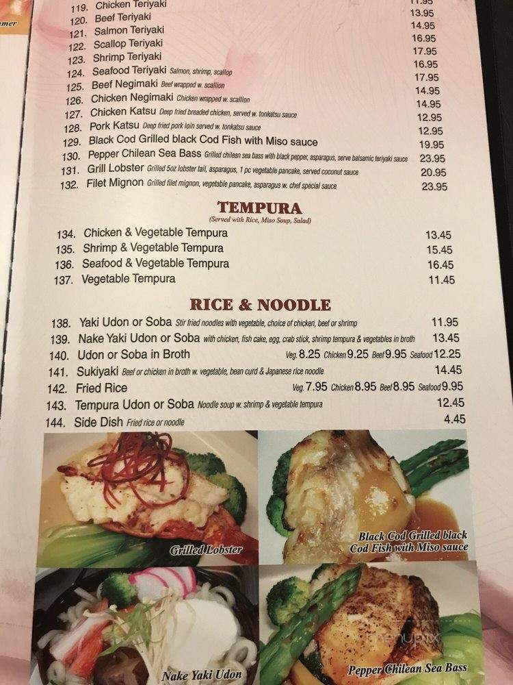 Sushi Ya 2 - Vernon Township, NJ menu_pic