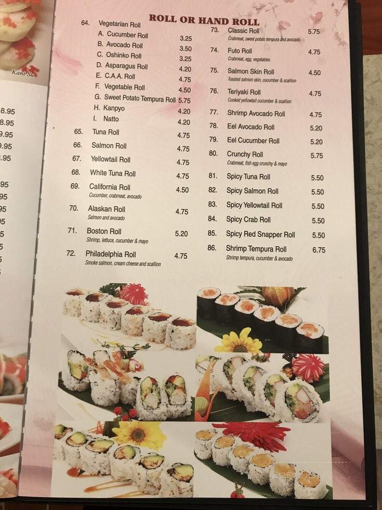 Sushi Ya 2 - Vernon Township, NJ menu_pic