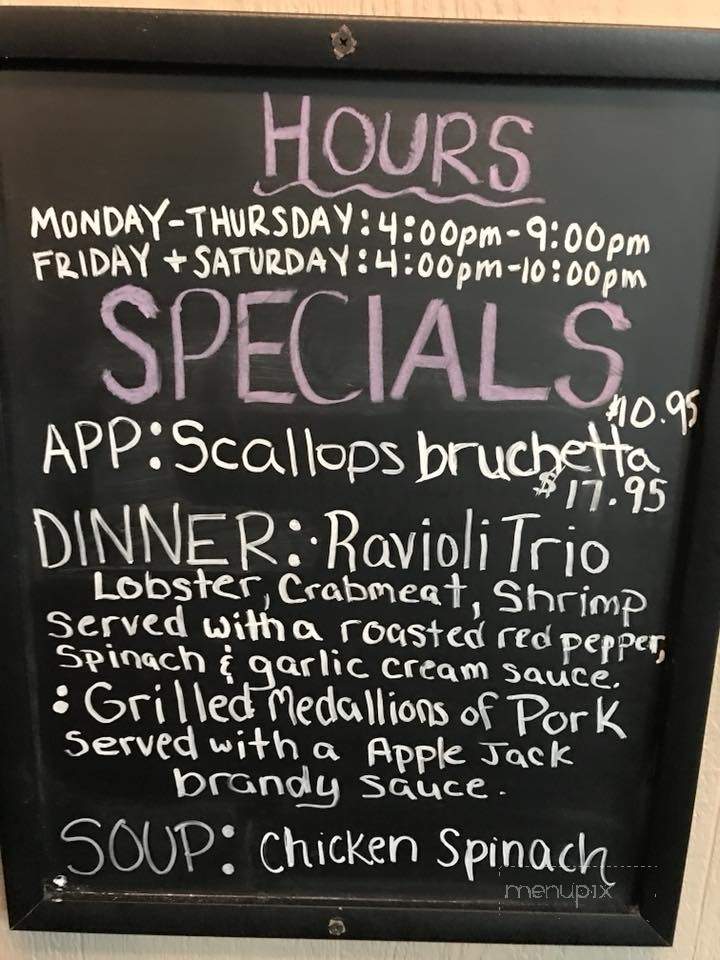 Country Cottage Restaurant and Bar - West Milford, NJ menu_pic
